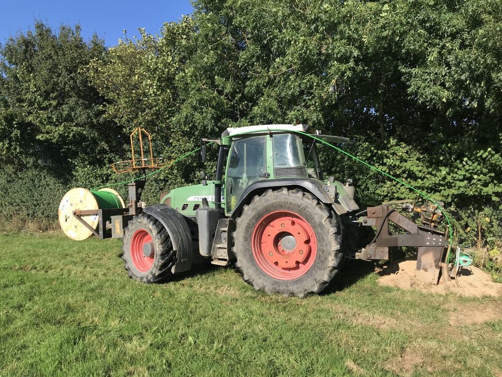 Mole Ploughing